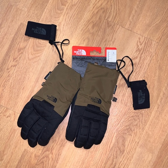 NWT The North Face Montana GTX Gore-Tex SG Short Gauntlet Gloves